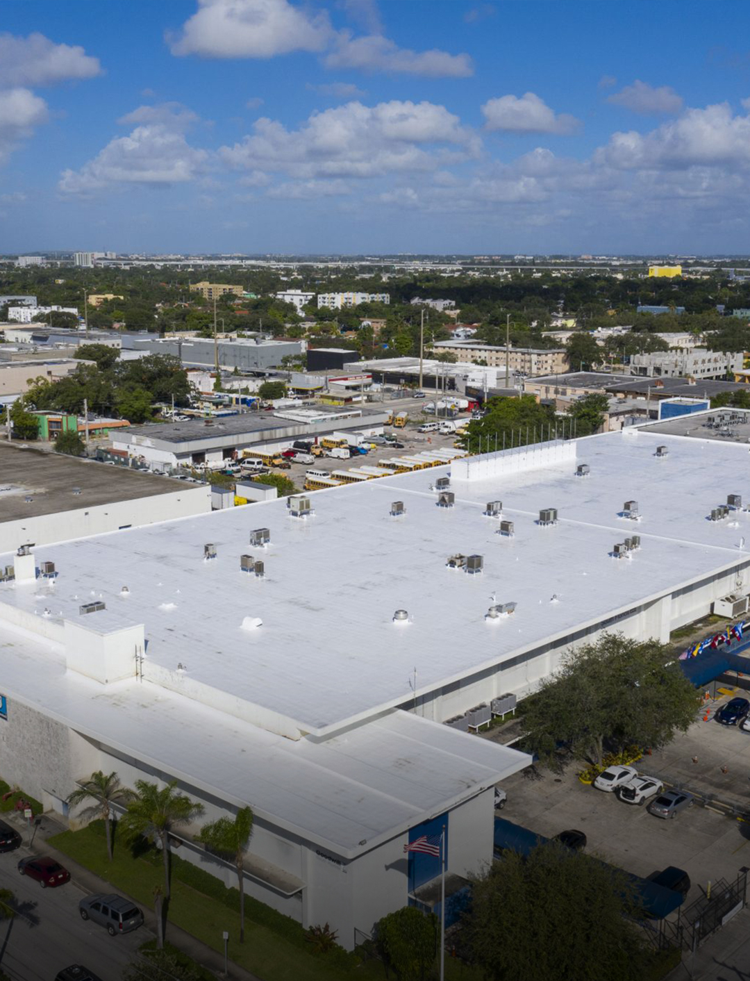 Polo International commercial roofing project 1